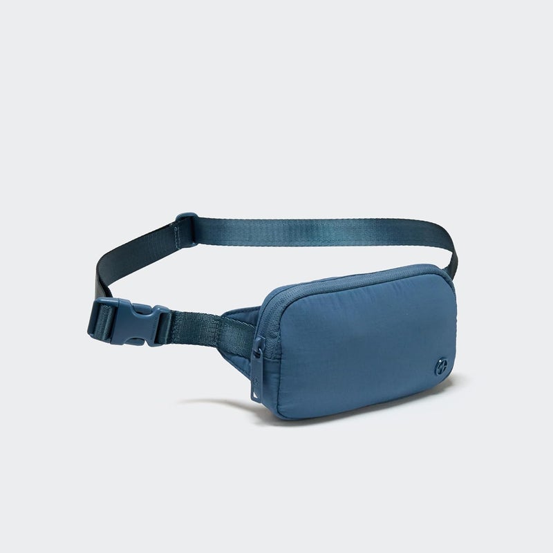 Pander Mini Belt Bag – Ultra Compact, Fits 6.7” Phone, Lipstick, Earbuds, Essentials, Small Crossbody Waist Purse, Denim Blue - Image 2